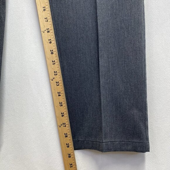 Dockers Individual Fit Waistband Flat Front Classic Fit Pants Men Sz 40x30 Gray - Picture 7 of 16